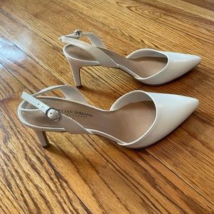 NWOT Christian Siriano White Heels 🪩